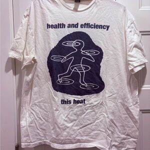 "This Heat" experimental rock band T-shirt (XL)